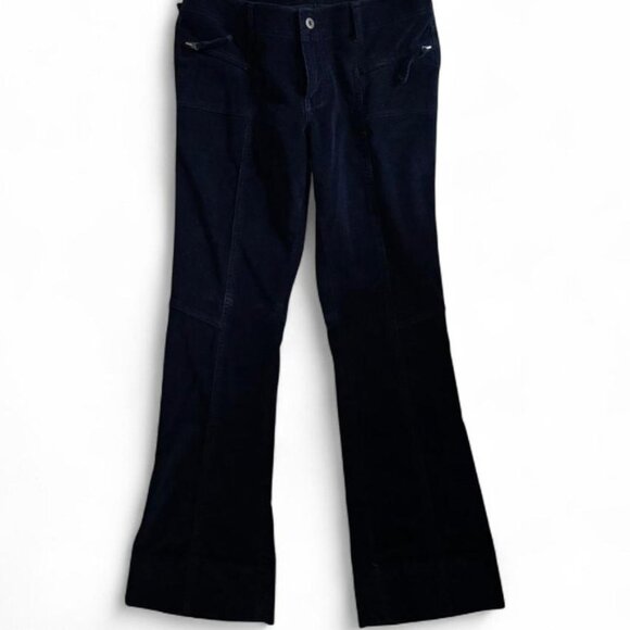 Y2K Guess Corduroy Jeans Low-Waisted Flare Pants - Picture 4 of 6
